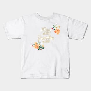 Mom to Grandma est. 1992 est. 2020 Kids T-Shirt